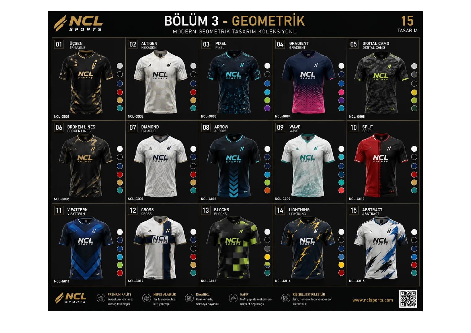 Geometrik forma koleksiyonu